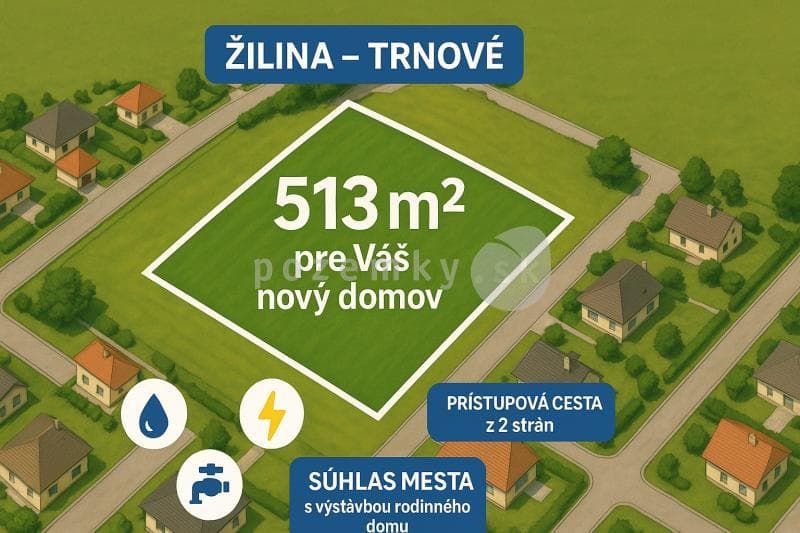 Hlavná fotka pozemku